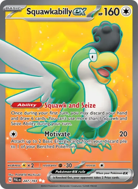 Squawkabilly ex [Squawk and Seize | Motivate]