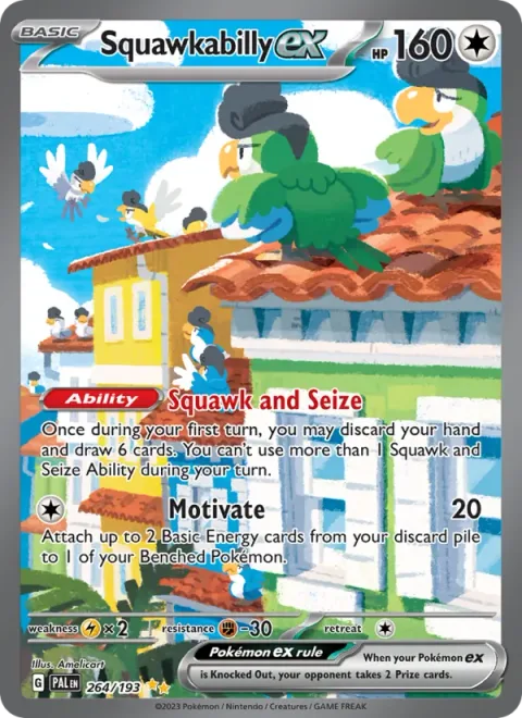 Squawkabilly ex [Squawk and Seize | Motivate]