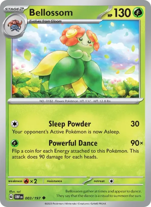 Bellossom [Sleep Powder | Powerful Dance]