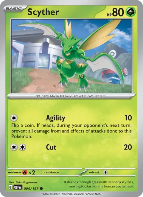 Scyther [Agility | Cut]