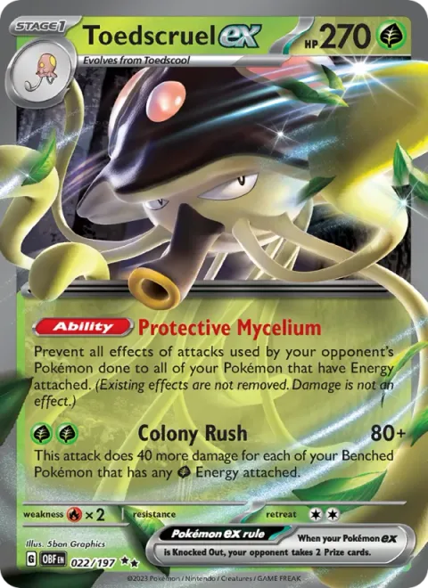 Toedscruel ex [Protective Mycelium | Colony Rush]