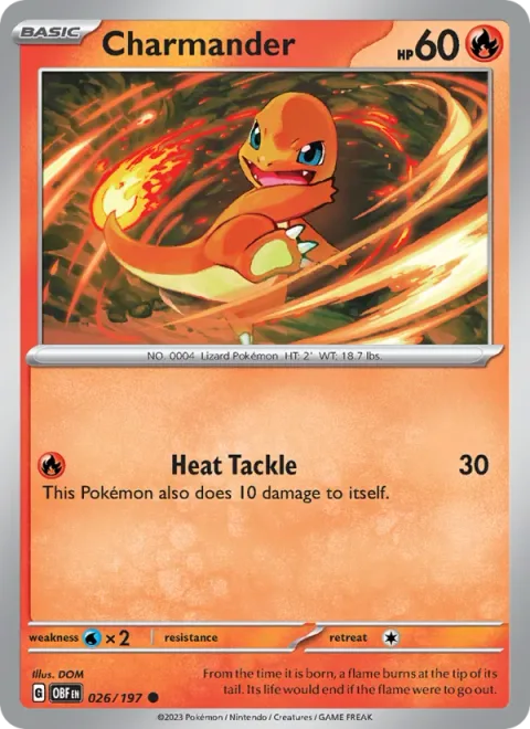 Charmander [Heat Tackle]