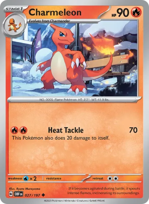 Charmeleon [Heat Tackle]