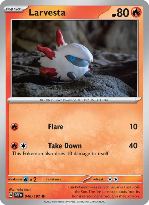 Larvesta [Flare | Take Down]