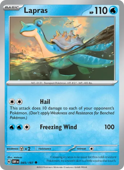 Lapras [Hail | Freezing Wind]