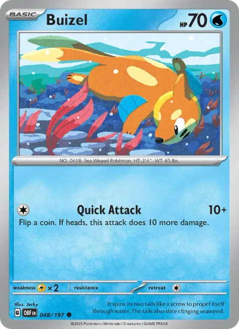 Buizel [Quick Attack]