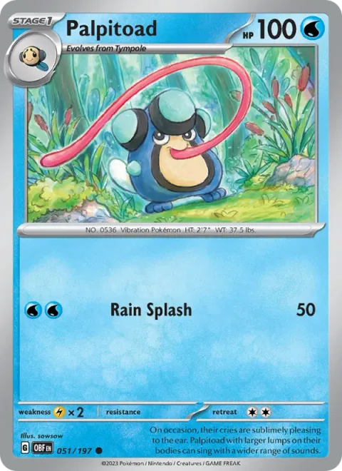 Palpitoad [Rain Splash]