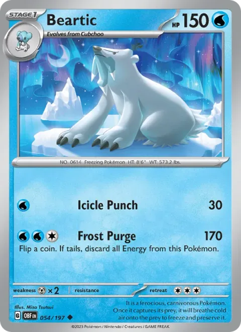 Beartic [Icicle Punch | Frost Purge]