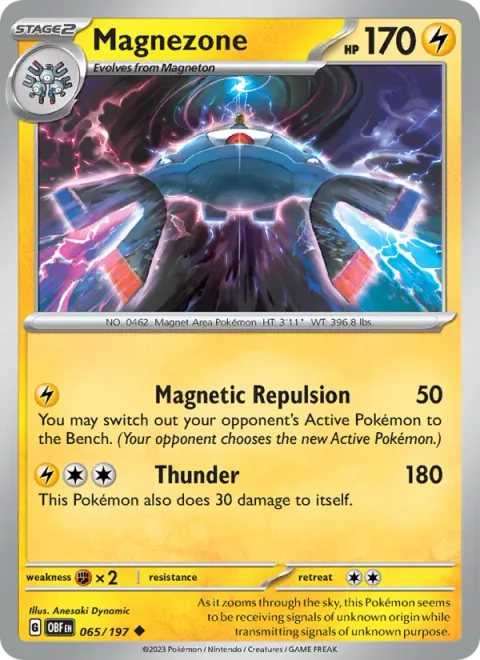 Magnezone [Magnetic Repulsion | Thunder]
