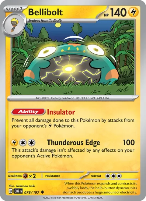 Bellibolt [Insulator | Thunderous Edge]