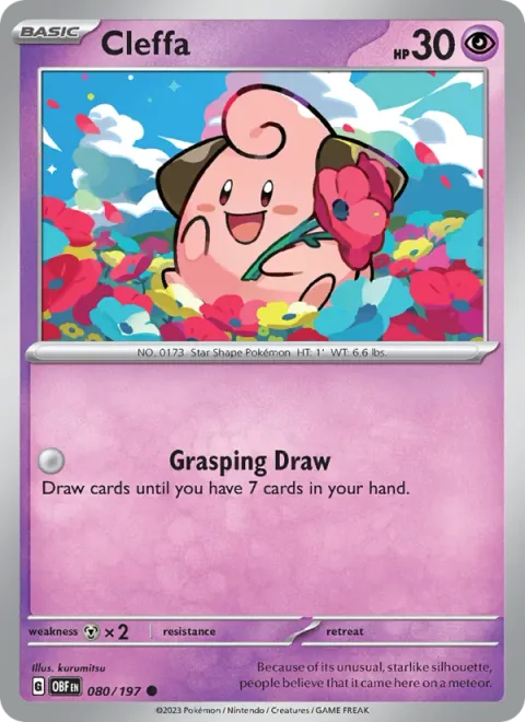 Cleffa [Grasping Draw]