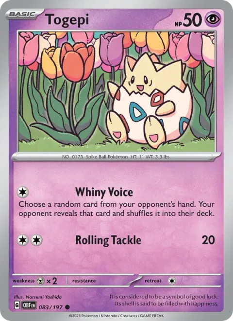 Togepi [Whiny Voice | Rolling Tackle]