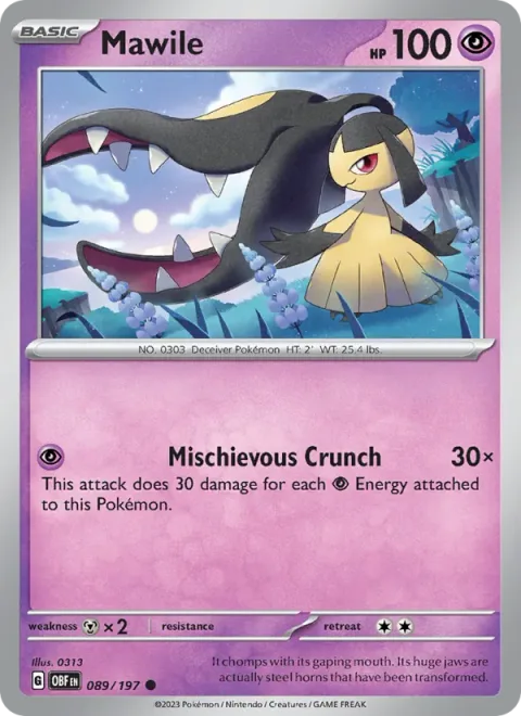 Mawile [Mischievous Crunch]