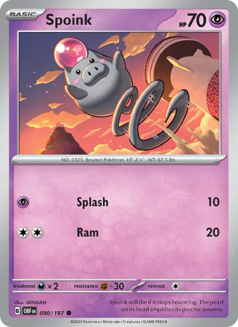 Spoink [Splash | Ram]