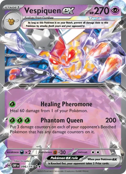 Vespiquen ex [Healing Pheromone | Phantom Queen]