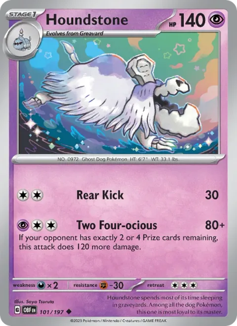 Houndstone [Rear Kick | Two Four-ocious]