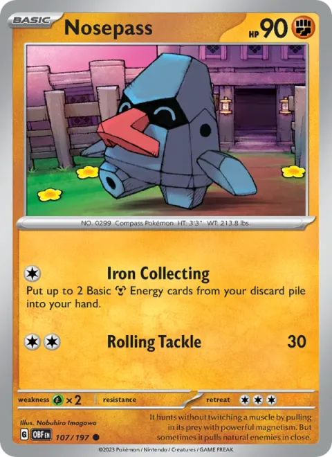Nosepass [Iron Collecting | Rolling Tackle]