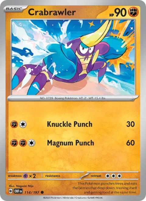 Crabrawler [Knuckle Punch | Magnum Punch]