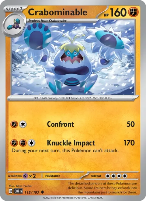 Crabominable [Confront | Knuckle Impact]