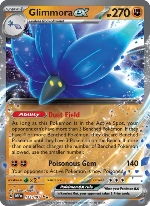 Glimmora ex [Dust Field | Poisonous Gem]