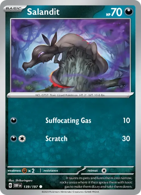 Salandit [Suffocating Gas | Scratch]