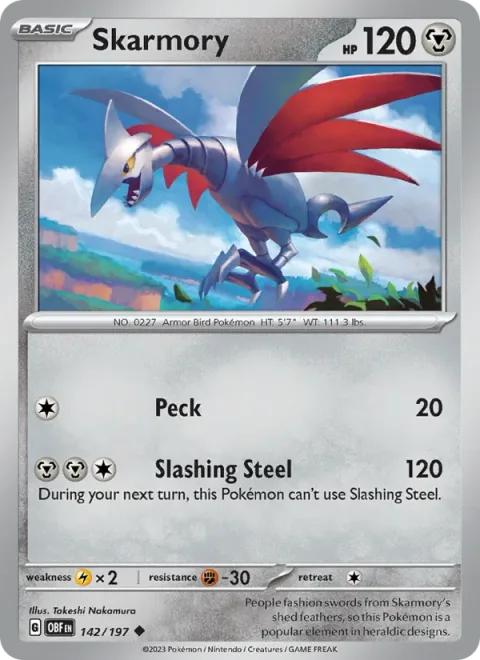Skarmory [Peck | Slashing Steel]