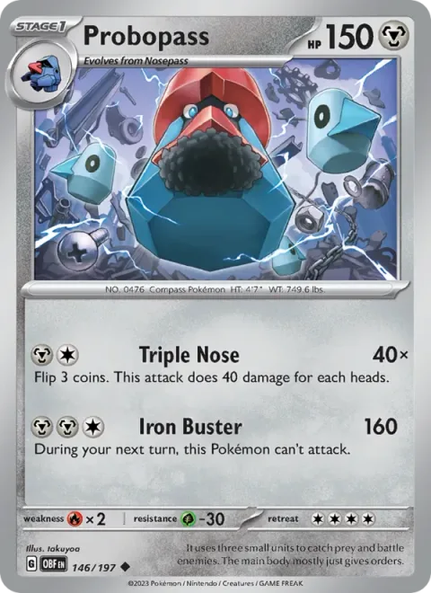 Probopass [Triple Nose | Iron Buster]