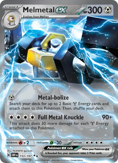 Melmetal ex [Metal-bolize | Full Metal Knuckle]