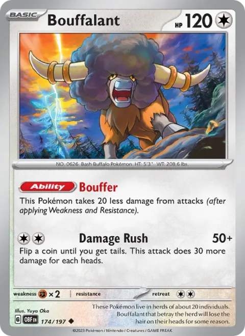 Bouffalant [Bouffer | Damage Rush]