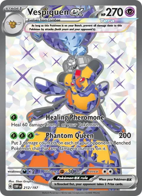 Vespiquen ex [Healing Pheromone | Phantom Queen]
