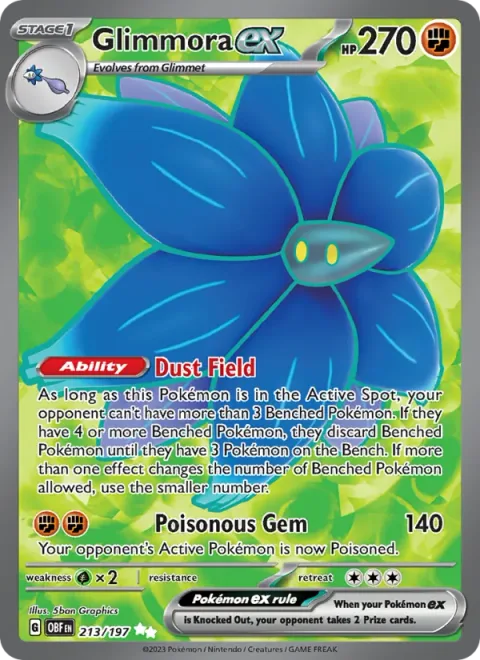 Glimmora ex [Dust Field | Poisonous Gem]