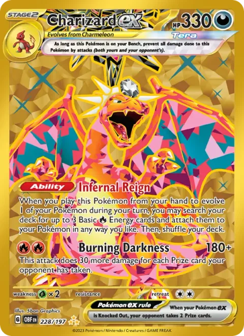 Charizard ex [Infernal Reign | Burning Darkness]
