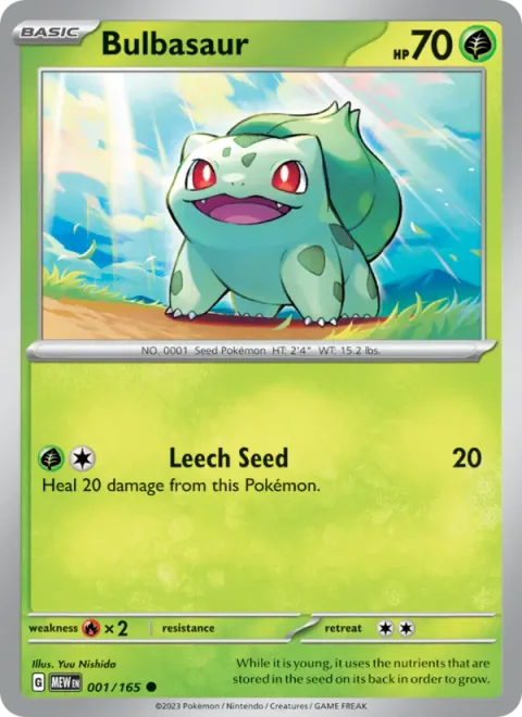 Bulbasaur [Leech Seed | 151]