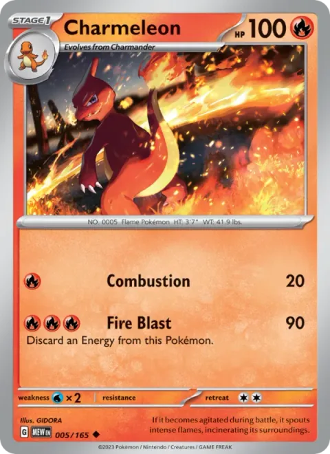 Charmeleon [Combustion | Fire Blast]