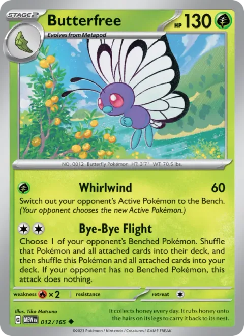 Butterfree [Whirlwind | Bye Bye Flight]