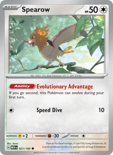 Spearow [Evolutionary Advantage | Speed Dive]