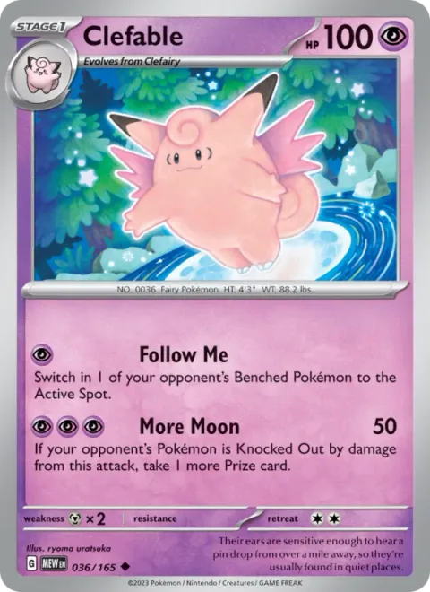 Clefable [Follow Me | More Moon]