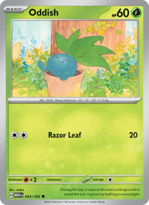 Oddish [Razor Leaf]