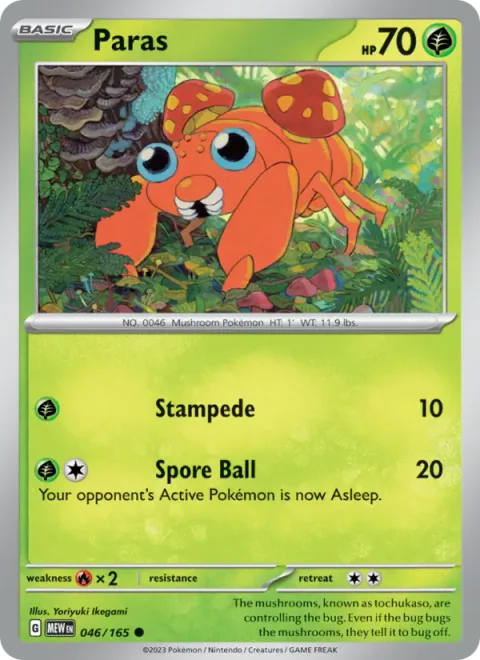 Paras [Stampede | Spore Ball]