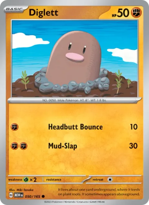Diglett [Headbutt Bounce | Mud-Slap]