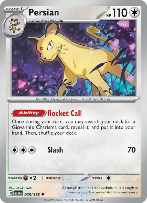 Persian [Rocket Call | Slash]