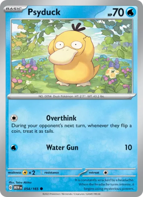 Psyduck [Overthinking | Water Gun]