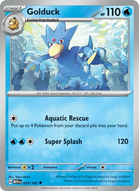 Golduck [Aquatic Rescue | Super Splash]