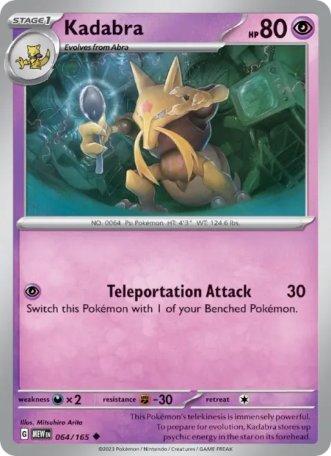 Kadabra [Teleportation Attack]