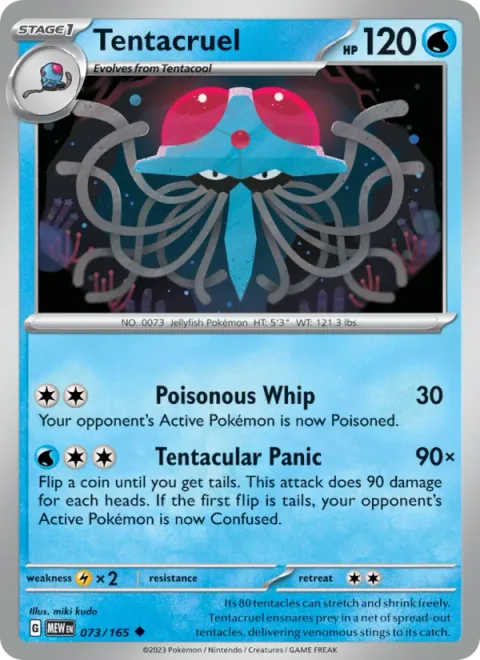 Tentacruel [Poisonous Whip | Tentacular Panic]