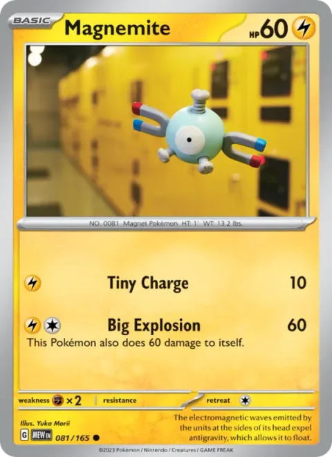 Magnemite [Tiny Charge | Big Explosion]