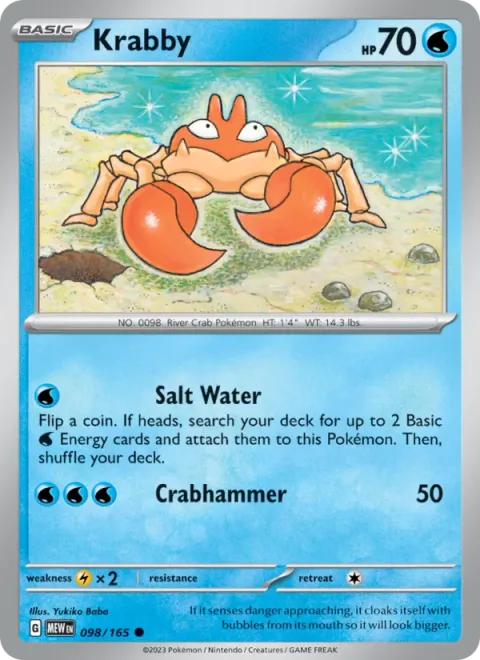 Krabby [Salt Water | Crabhammer]