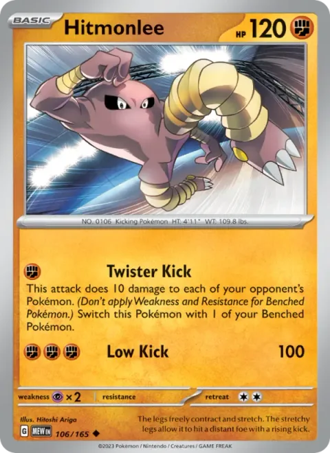 Hitmonlee [Twister Kick | Low Kick]