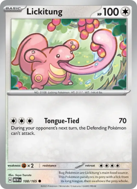 Lickitung [Tongue-Tied]