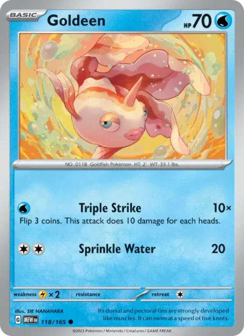 Goldeen [Triple Strike | Sprinkle Water]